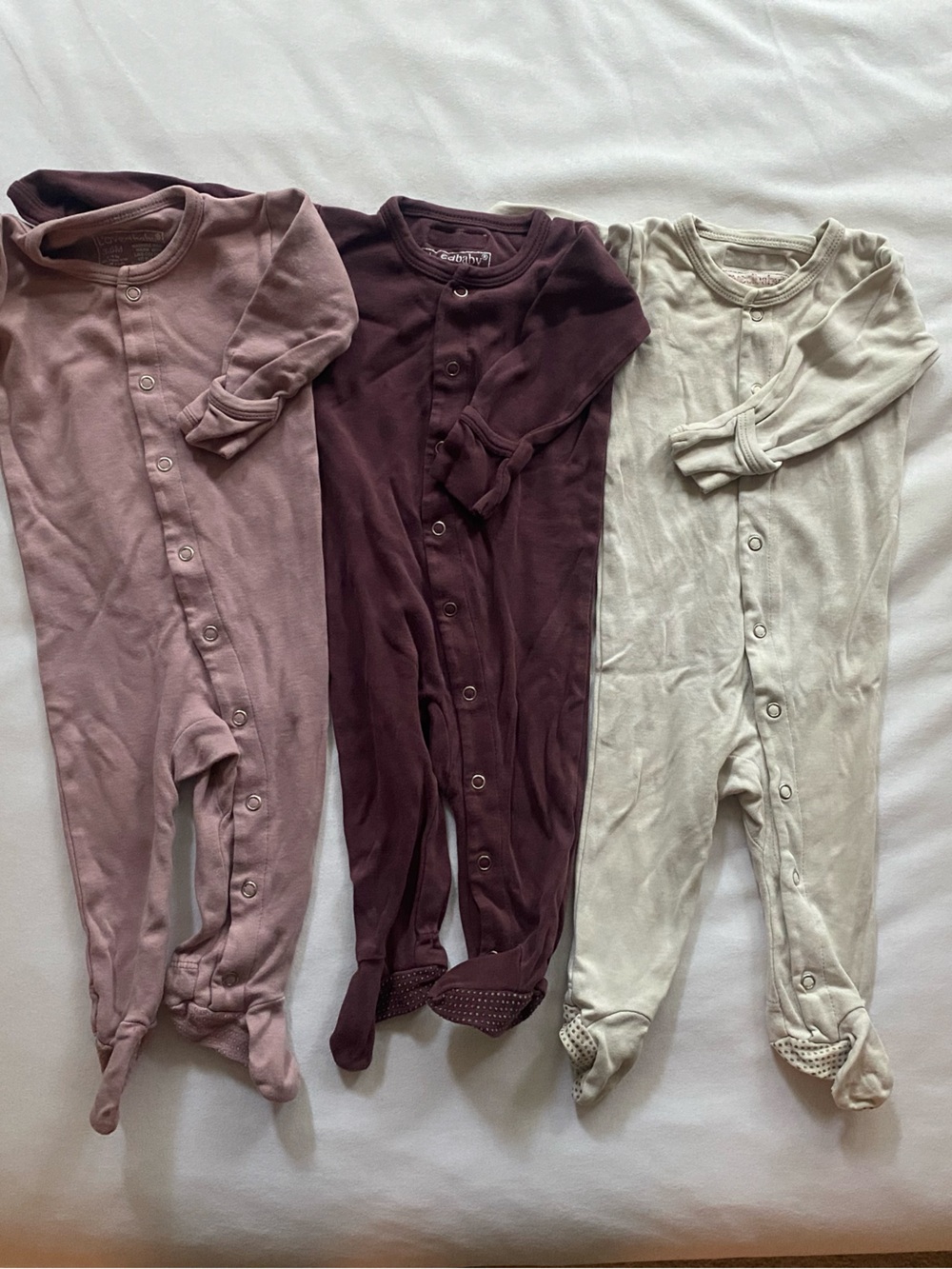 L’oved Baby | 3 Snap Footies size 3-6